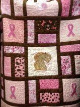 Keepsake REIN IN CANCER Quilt