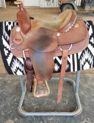 14.5&quot; Teskeys Competition Series Roping Saddle