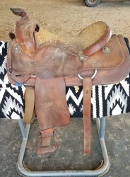 East Texas State University Saddle 15.5&quot; Seat